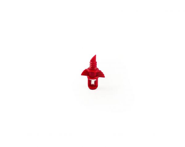 Microtestina Irrigatore Filettata Teco Rossa 360°