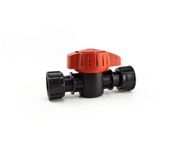 Valvola Teco 1" F-F con doppia ghiera swivel