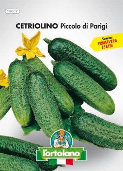 Semi di Cetriolino Piccolo di Parigi