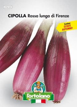 Semi di Cipolla Rossa Lunga di Firenze