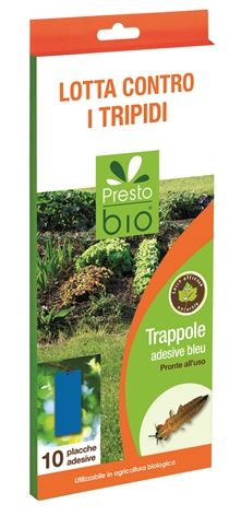 Trappola adesiva Cromotropica Blu per la cattura dei Tripidi - 10pz