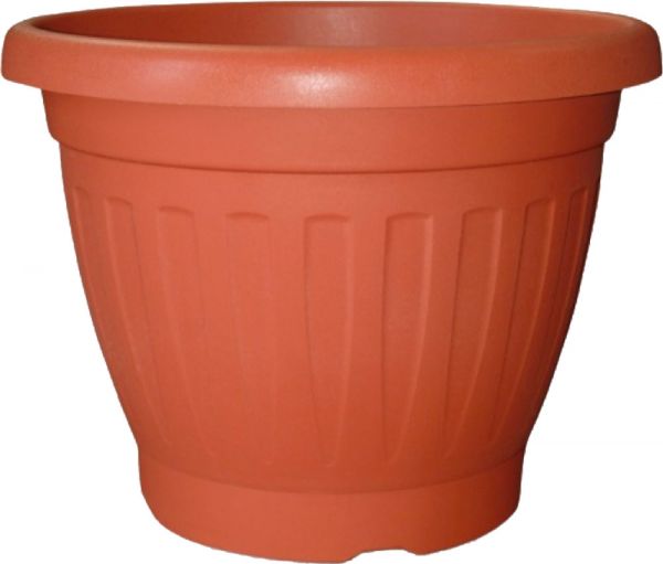 Vaso "Firenze" in Polipropilene color Terracotta