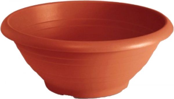 Vaso a ciotola "Campana" color Terracotta