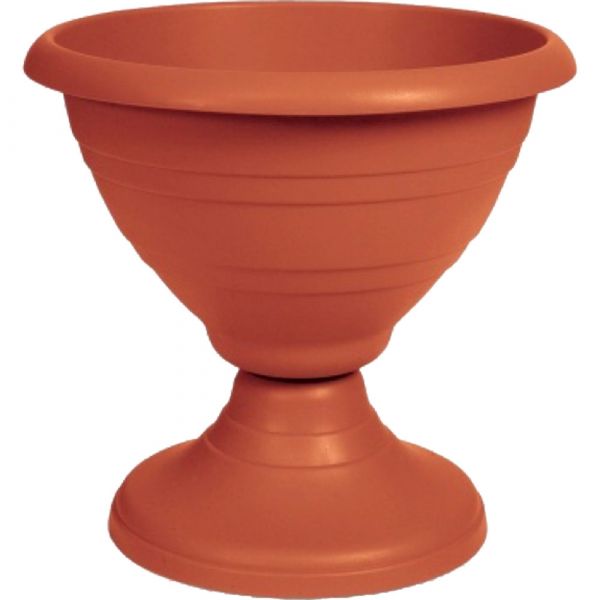 Fioriera rialzata circolare "Campana" - color Terracotta