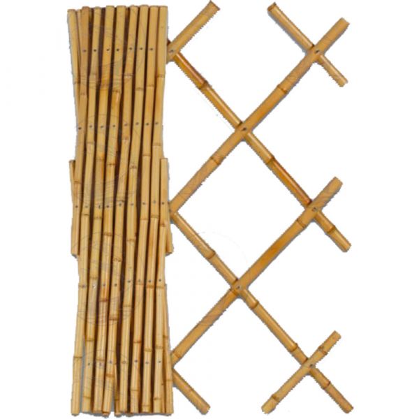 Traliccio in Bamboo per rampicanti cm 150X180H