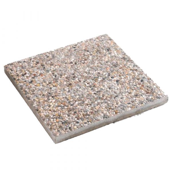 Piastra In Graniglia Per Ombrellone 40X40X3,5 Cm