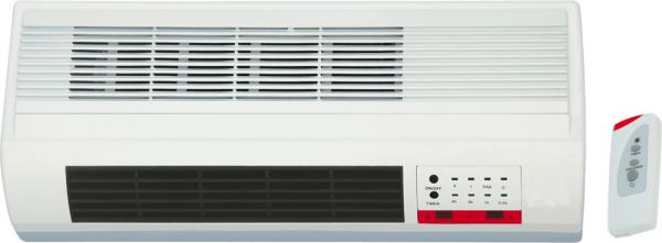 Termoventilatore A Parete 1000/2000 Watt