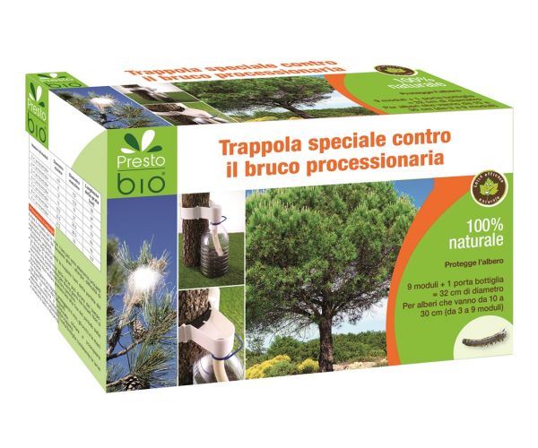 Trappola speciale per la cattura del Bruco Processionaria del Pino - Presto Bio