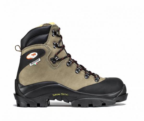 Scarpone trekking di sicurezza in pelle nabuk idrorepellente Suola ibex TreEmme Mod 91590