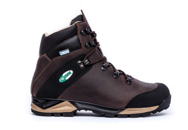 Stivali da trekking in pelle pieno fiore Treemme 9503