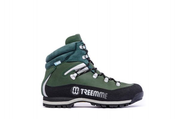 Stivali da Trekking in Nubuck Verde Pino - Treemme 9506B