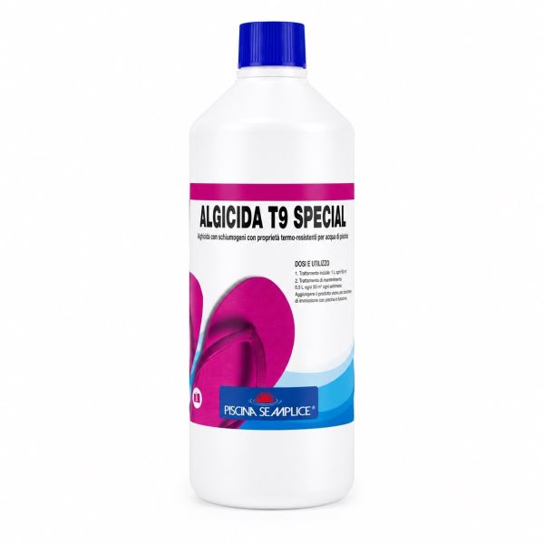 Alghicida T9 liquido per piscine - 1L