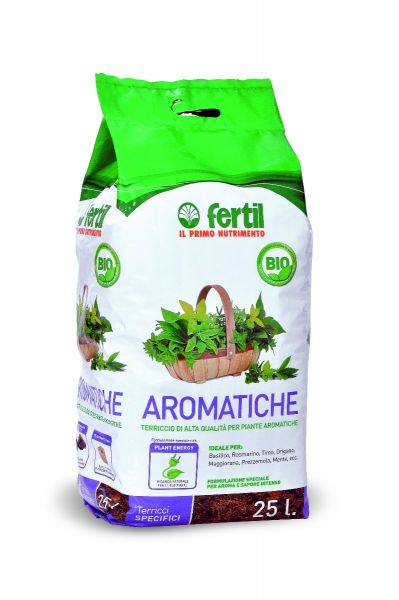 Terriccio per Piante aromatiche Fertil - 25 litri