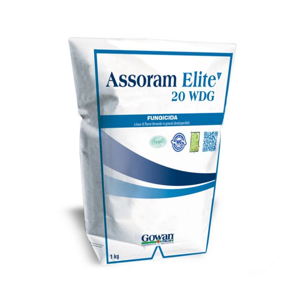 Fungicida a base di Idrossido di Rame - Gowan Assoram elite 20 WDG 10 kg 