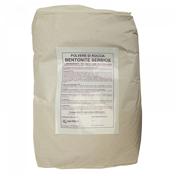 Serbios Corroborante a base di Bentonite - 25 kg