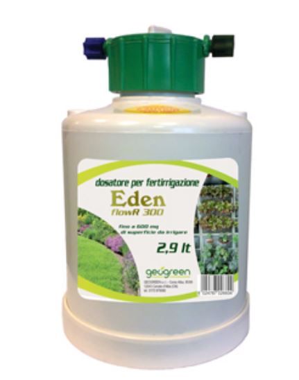Dosatore per fertirrigazione Eden Flow R 300 - copertura 500 m - 2,9 lt