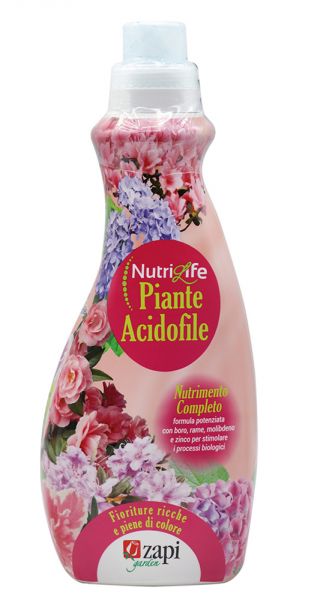 Concime Liquido per Piante Acidofile Zapi Nutrilife 1 l