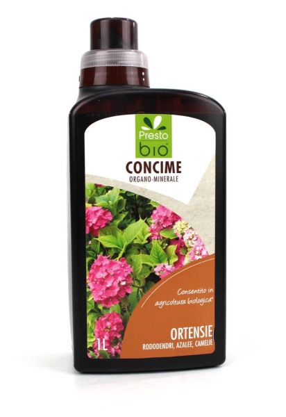 Concime Liquido Biologico per Ortensie Presto Bio 1 lt