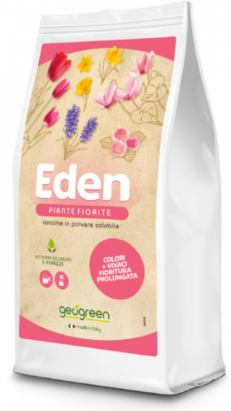 Concime Idrosolubile Eden Piante Fiorite 750 gr