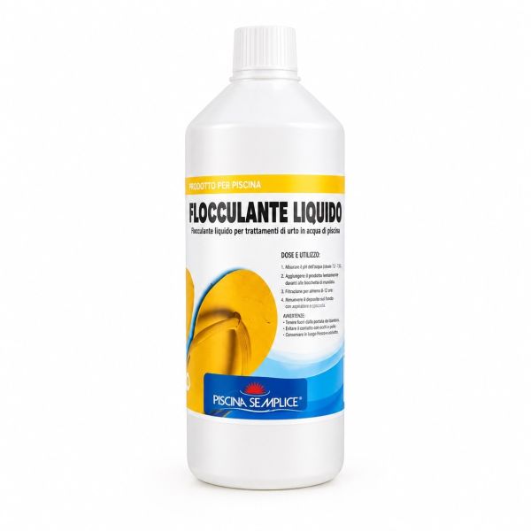 Flocculante Liquido Lapi Chimici per Acqua di Piscina 1 lt