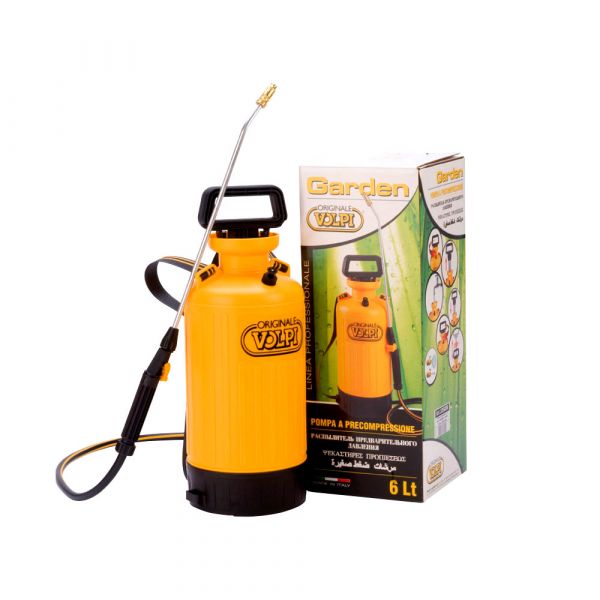 Pompa Spray a Precompressione Volpi Garden 3350B 6 l