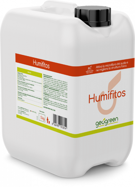 Concime Liquido Biologico per Fertirrigazione GeoGreen Humifitos 5 l