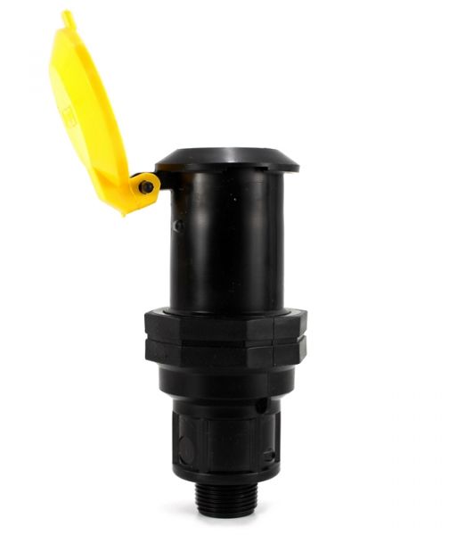 Idrantino Tappo Giallo a Innesto Rapido 3/4" M