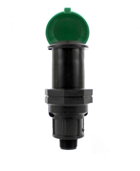 Idrantino Tappo Verde a Innesto Rapido 3/4" M