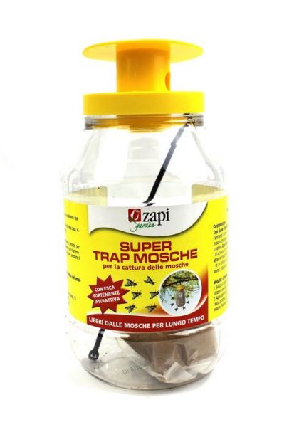 Trappola Zapi Super Trap Mosche - Pronta all'uso