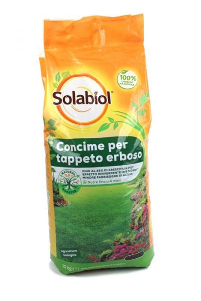 Concime Biologico per tappeto erboso Solabiol 10 kg