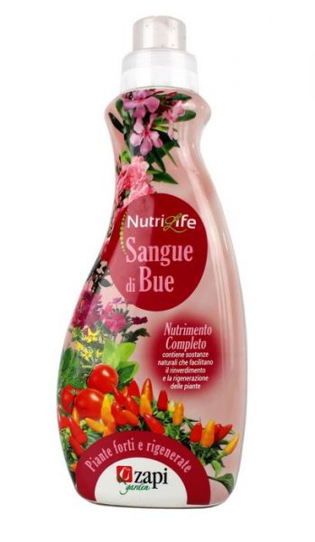 Concime liquido "Sangue di bue" Zapi Nutrilife 1lt