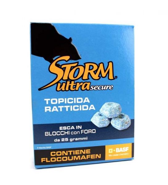 Esca Topicida Biocida in blocchi forati Storm Ultra Secure 300 g