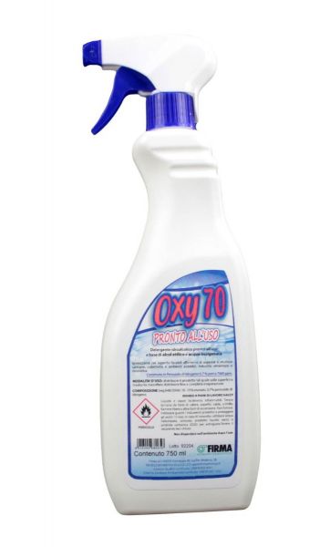 Detergente Spray Idroalcolico Oxy 70 750 ml