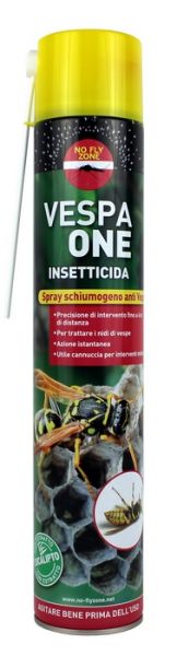 VESPA ONE SPRAY SCHIUMOGENO JET INSETTICIDA VESPAI DISTANZA 4 MT ML 750