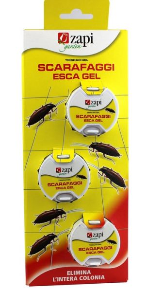 Trappole Esca per Scarafaggi TriScar Gel