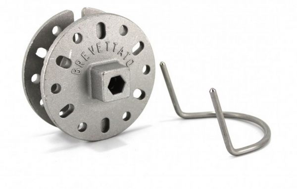 Tendifilo Professionale in Alluminio Girasole 80 mm