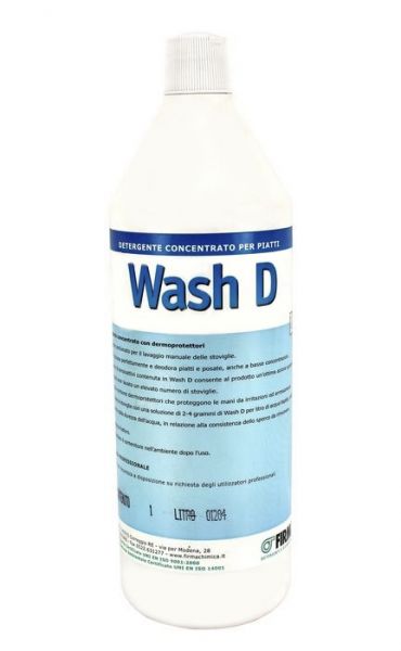 Detergente Concentrato per Stoviglie Firma Wash D 1 lt