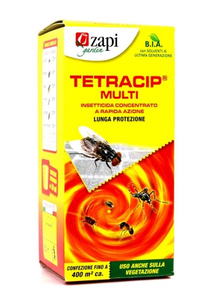 Insetticida concentrato Zapi Tetracip Multi Mosche e Zanzare 250 ml