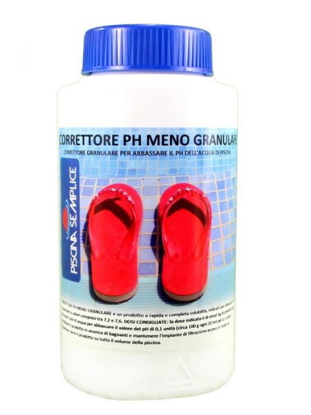 Correttore pH per piscine PH MENO granulare 1,5 kg Lapi Chimici