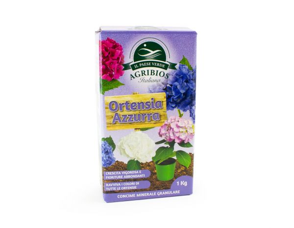 Concime minerale granulare per Ortensie - Agribios Ortensia azzurra 1 kg