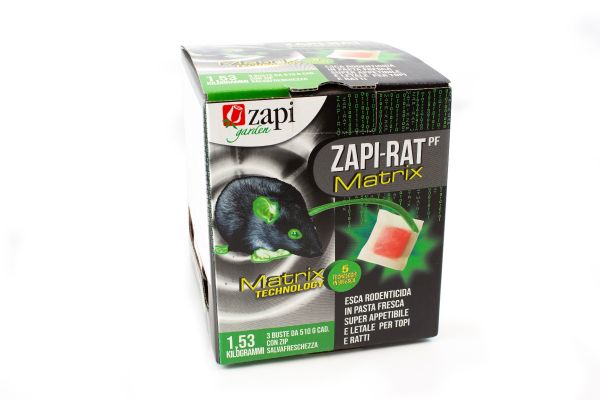 Esca Biocida in pasta Zapi-Rat Matrix PF 1,53 kg