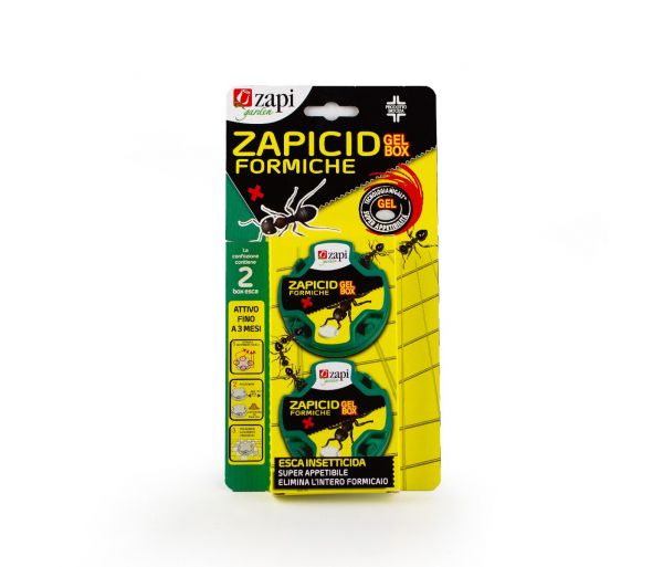 Esca insetticida Zapicid gel box Formiche - 2 trappole
