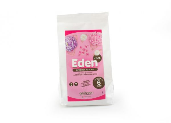 Concime Granulare a Lenta Cessione - Eden Cote Ortensie e Acidofile 750 g