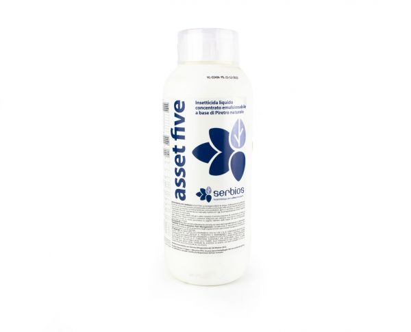 Insetticida Biologico a base di Piretro - Serbios Asset Five 750 ml