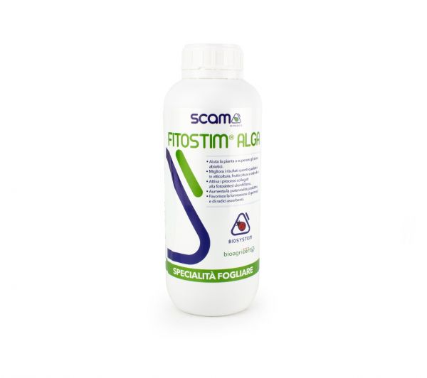 Concime fluido biostimolante Scam Fitostim Alga 1 kg