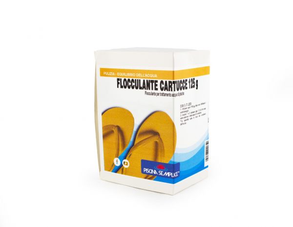 Flocculante in cartucce Lapi Chimici - 125 g x 12 pz