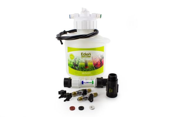Dosatore per Fertirrigazione Eden Flow NR 100 Starter Kit - 2,5 l - 500 mq