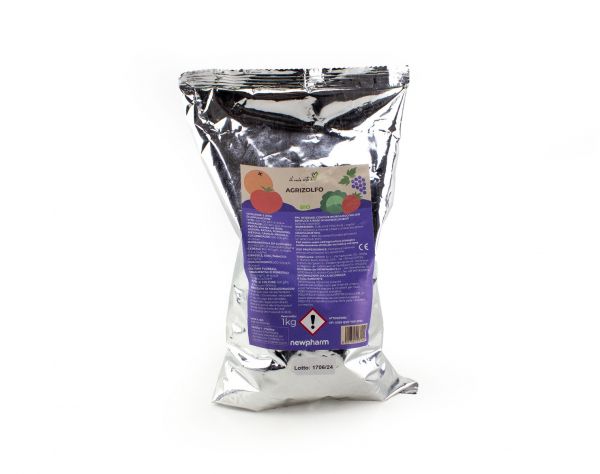 Polvere Bagnabile a base di Zolfo - Newpharm Agrizolfo Bio 1 kg