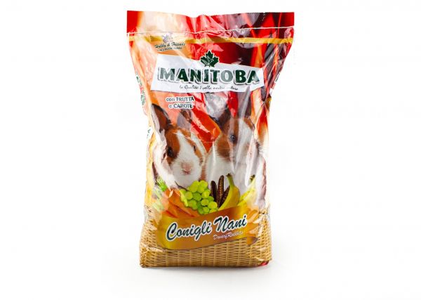 Miscuglio per coniglietti nani Manitoba "Coniglietto Premium" 15 kg