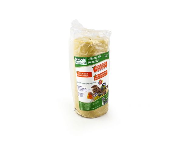 Bavicchi WildLife - Cilindro alle arachidi per uccelli 850 g
